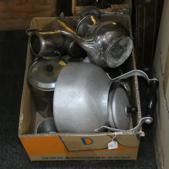 BOX EPNS & MISC METAL 