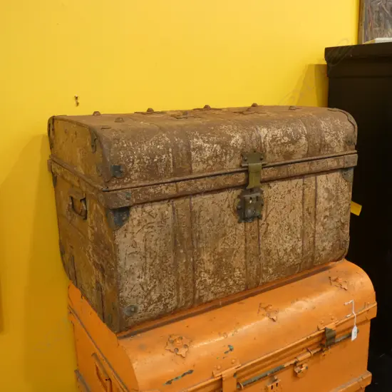 LG METAL CHEST (OVERALL RUST)  L 640MM