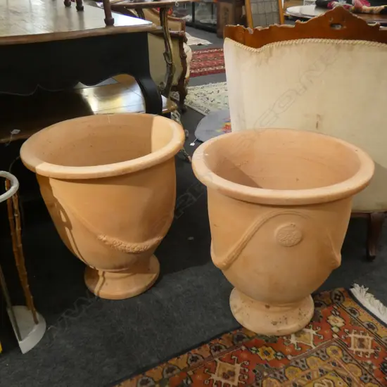 PR UNGLAZED TERRACOTTA GARDEN POTS DIA 490 X H 520MM ...