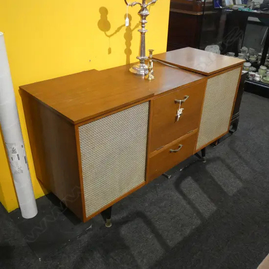 'LA GLORIA' VINTAGE RADIO CABINET L.1255mm