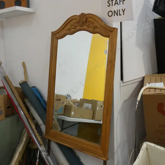 WOODEN SIDEBOARD W1680 H930 D490 WITH MIRROR