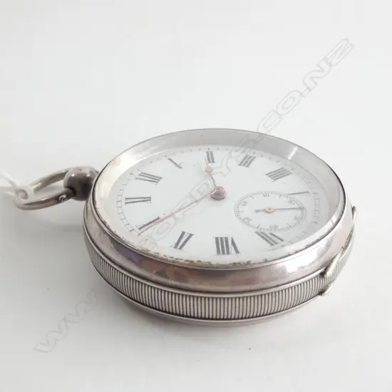 VICTORIAN SILVER POCKET WATCH (not working)