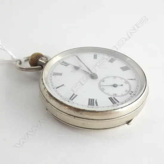 SILVER? POCKET WATCH (not working)