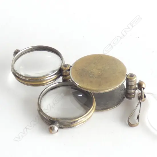 SMALL ANTIQUE BRASS LOUP