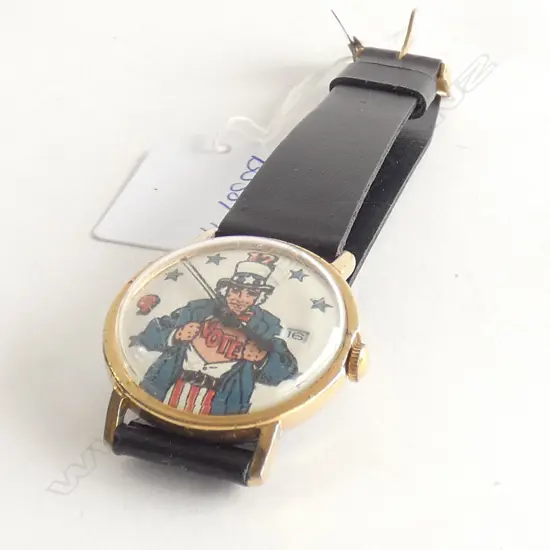 UNCLE SAME 'VOTE' GENTS WRIST WATCH