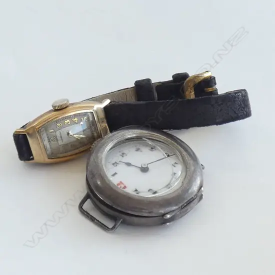 TWO ANTIQUE WATCHES (AF)