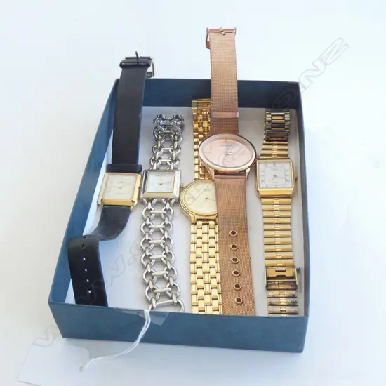 5 VARIOUS WRISTWATCHES