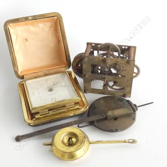 ASSORTED CLOCK PARTS