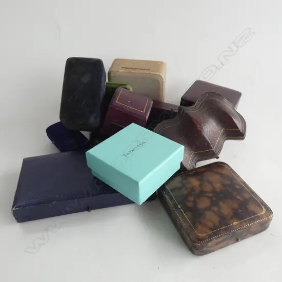 12 X ASSORTED ANTIQUE JEWELLERY BOXES