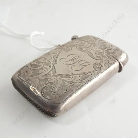 SILVER VESTA CASE BIRMINGHAM 1911 37.68gm