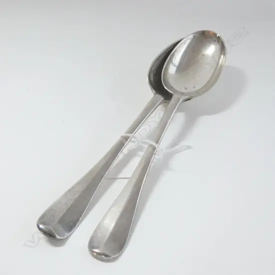 PR STG SILVER TABLESPOONS LONDON 1896 155GMS
