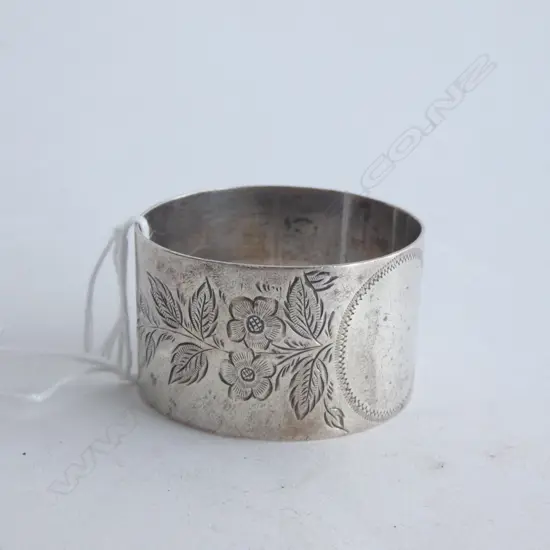 STG SILVER NAPKIN RING - SHEFFIELD 1899 22GMS