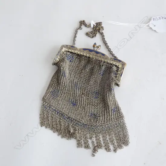 SM VINTAGE CHAIN MESH EVENING PURSE