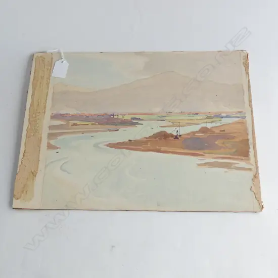 SKETCH W/C NEAR PETONE 265x340mm