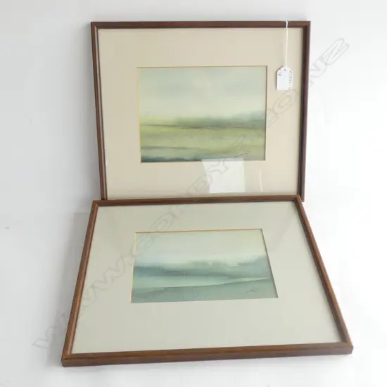 PR FRAMED WATERCOLOURS 'SWEET SUMMER' - SIGNATURE UNKNOWN 200 X 145MM