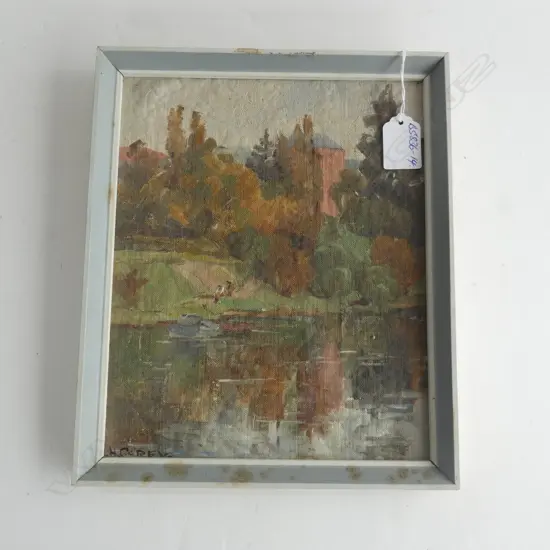 IDA CAREY OIL WAIKATO RIVER 240 X 195mm