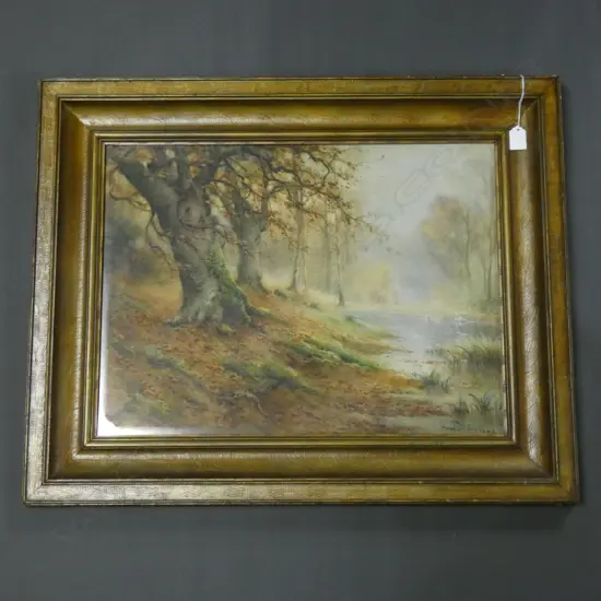 WATERCOLOUR ON BOARD - TAYLER IRELAND  580 X 430MM