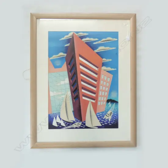 "TALL CHIPS" FRIZZELL 10/150 SCREENPRINT 1996 H. 690MM X W. 500MM