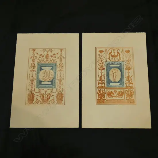 2 ADAM STYLE PRINTS 345x220mm