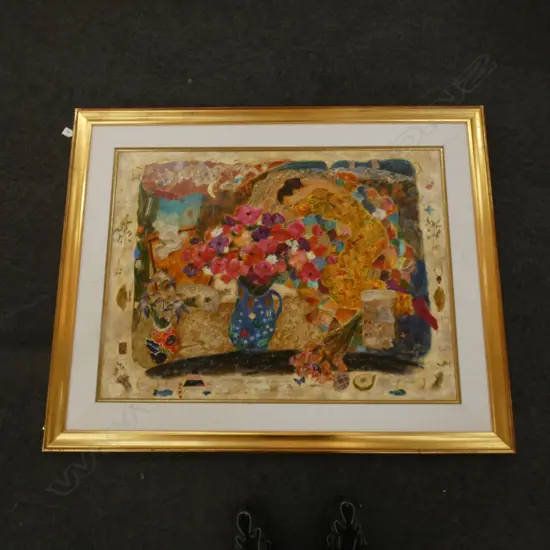 ROY FAIRCHILD-WOODWARD - 'OH HOLDER OF DREAMS. SERIGRAPH - SIGNED  1000 X 760MM Ex Sultan of Brunei