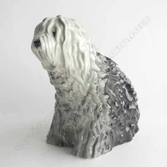 LG BESWICK OLD ENGLISH SHEEPDOG FIGURINE H. 220MM