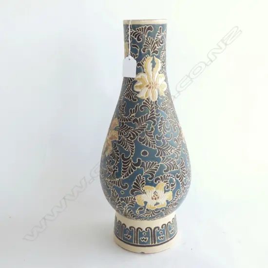 LG POTTERY TABLE LAMP BASE - ETCHED ON BASE 'C17'  H. 435MM (NEEDS WIRING)