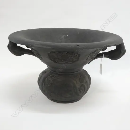 VINITREN TERRACOTTA  DUCK HANDLED BOWL