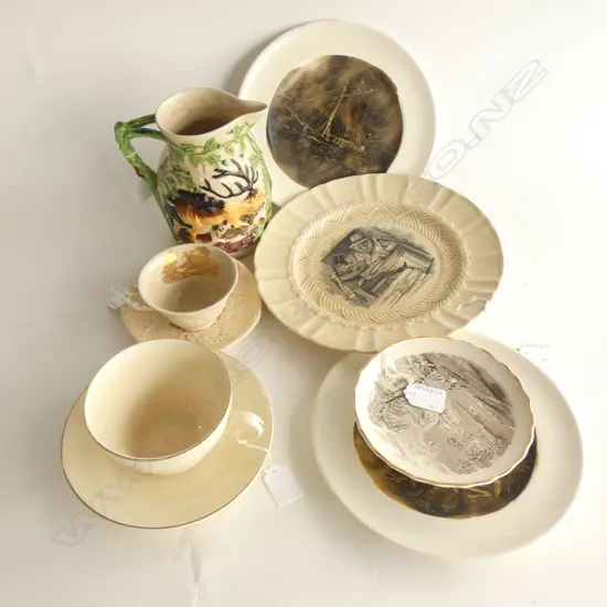 MASON IRONSTONE 3 PLATES COMPORT 2 C/S & HUNTING JUG