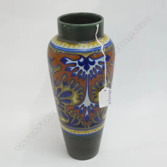 LARGE DUTCH GOUDA STUDIO VASE