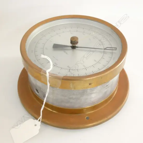 BRASS RIMMED FISCHER GUAGE DIA 162MM