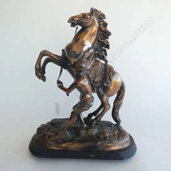 COPPER "MARLEY HORSE" STATUETTE