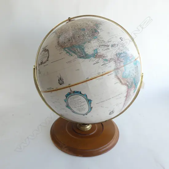 LG REPLOGLE 16" DIA WORLD CLASSIC SERIES GLOBE 