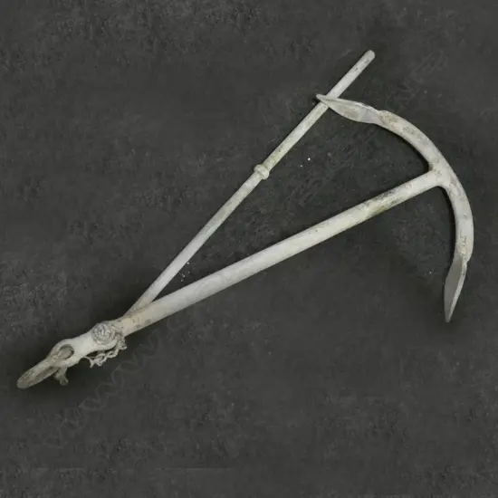 OLD SHIPS STEEL ANCHOR KEDGE ADMIRALTY TYPE