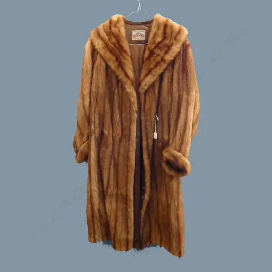 FULL LENGTH FUR COAT