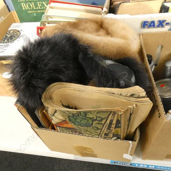 BOX OLD BOOKS & EPHEMERA INCL MAPS / MUSIC BOOKS / POSTERS ETC.