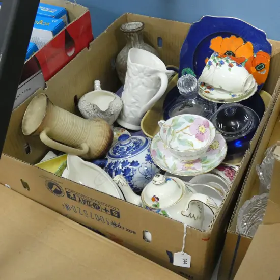 BIG BOX LOT ASST CHINA & GLASS 