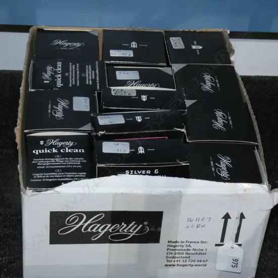 BOX HAGERTY SILVER & JEWELLERY CLEANING PRODUCTS 