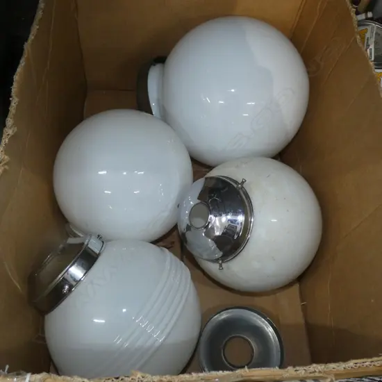 BOX ART DECO LIGHT FITTINGS 