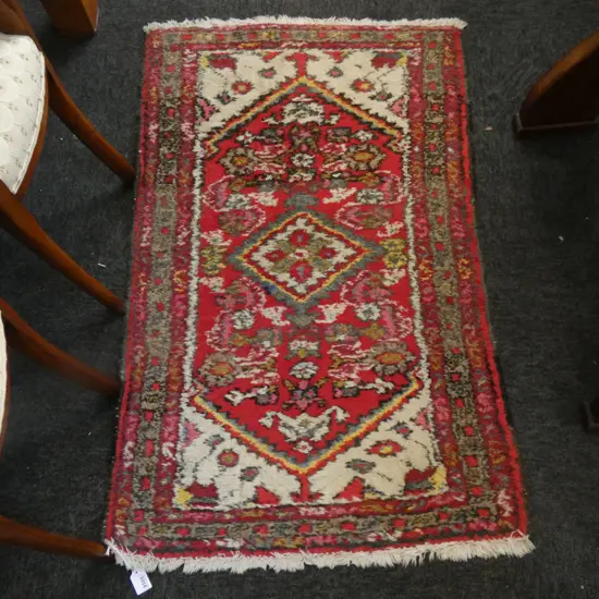 SM HAND KNOTTED WOOL RUG