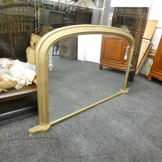 VICTORIAN STYLE OVERMANTLE MIRROR 1200 X 600 MM