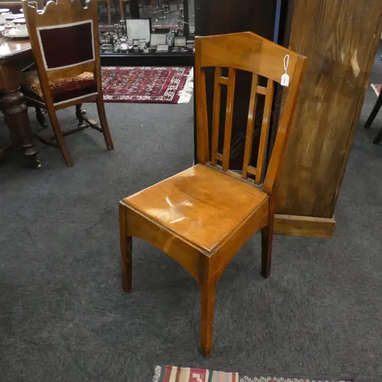 ROY LIPPINCOTT RIMU CHAIR LEG REPAIRED