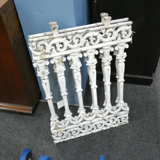 PR VICTORIAN CAST IRON BALUSTRADES EA 540 X 770MM