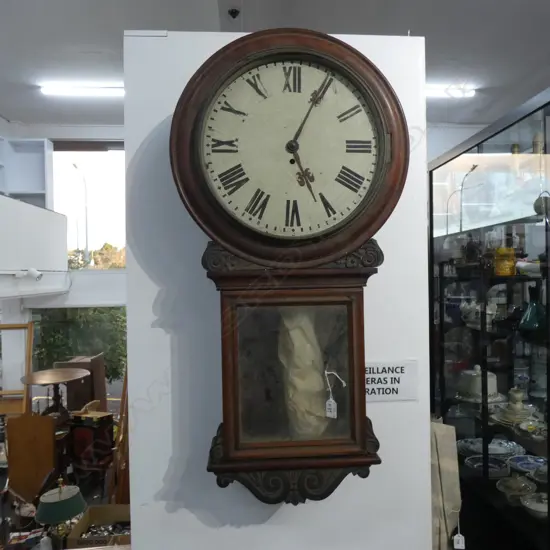 LG WOODEN  WALL PENDULUM CLOCK  H 940MM A/F