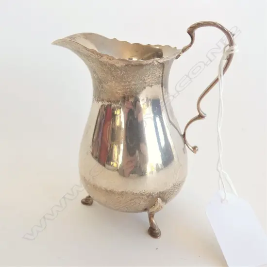STG SILVER MILK JUG - BIRMINGHAM 1964 H 95MM  110GMS
