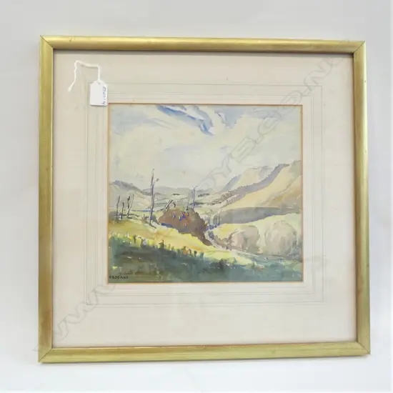 EB JEANS WATERCOLOUR AFTER THE BURN 100X110MM SOME FOXING