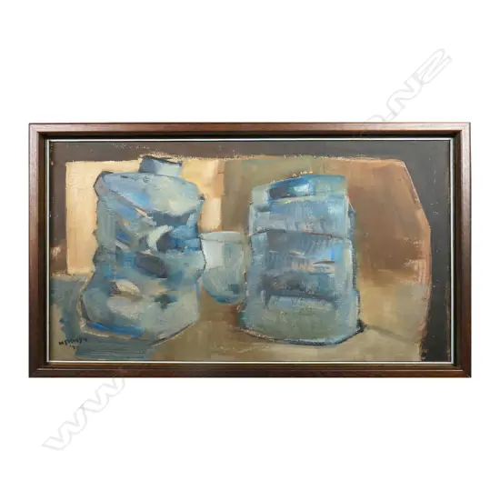 HJ (HUBERT) STRUYK, STILL LIFE, SIGNED & DATE '70, 265 X 485MM