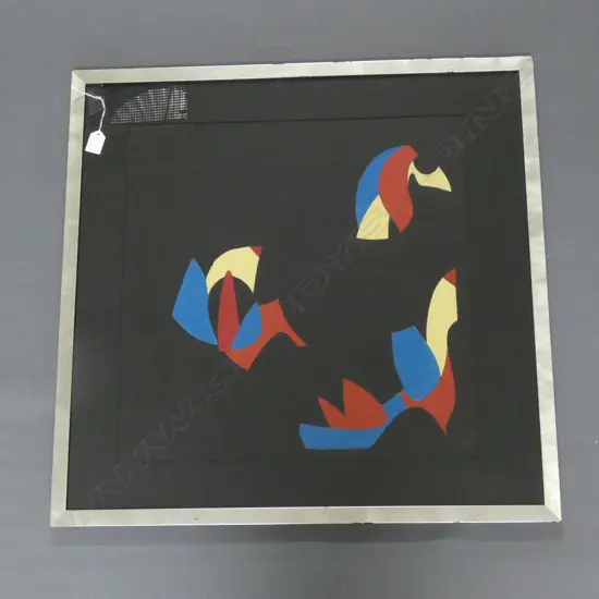 LLOYD HILLYER, ABSTRACT, ACRYLIC, 500 X 510MM