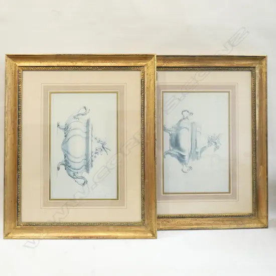 PR LARGE PRINTS; GILT FRAMES 550x670mm overall