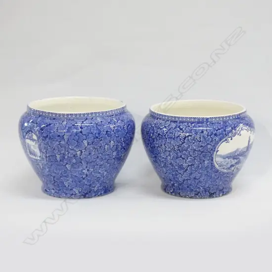 PR OF B/W RHEIN JARDINIERES