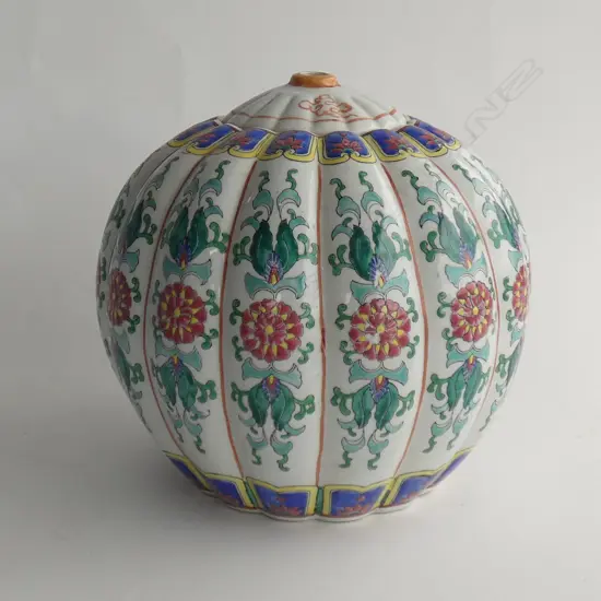 CHINESE CERAMIC LAMP BASE H.230mm